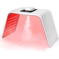 Lampe de luminothérapie rouge pour le visage et le corps - Machine de thérapie de lumière LED avec fonction de brouillard - Utilisation à la maison et au salon