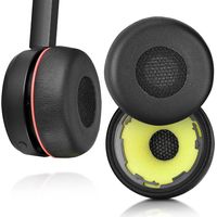 Ohrpolster für Jabra Evolve 75 / 75+ / 75 UC / 75MS Schwarz