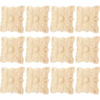 autocollants décoratifs en bois kaki pour portes et fenêtres