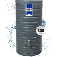 GARANTIA NORDIC réservoir d’eau de pluie 300 litres gris graphite incl. couvercle
