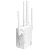 Repeteur Wifi - AC1200 Dual Band 2.4 GHz et 5 GHz - Point D Acces Et Extendeur De Portee - 2 Ports Lan Ethernet - 1 Unite
