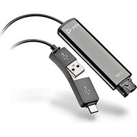 POLY DA75 USB-A/USB-C DIGITAL ADAPTER FUNKTIONIERT MIT POLY QUICK DISCONNECT CONTACT CENTER HEADSETS