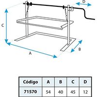 Imex El Zorro 71570 Support Reglable, 71570