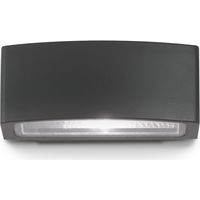 Applique Moderna Andromeda Alluminio Nero 1 Luce E27
