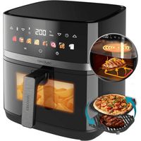 Cecotec Cecofry e Grill Duoheat 8000 Singolo 8 L Indipendente 2200 W Friggitrice ad aria calda Nero