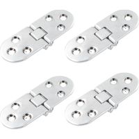 4 charnières pliantes - Charnières encastrées pour meubles de cuisine