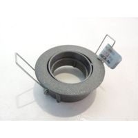 Spot orientable Ø 65mm gris brillant pour lampe MR11 G4 20w réflecteur 35mm ANTARES 1112