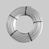 Fune zincata commerciale diametro 3 mm - rotolo 25 mt