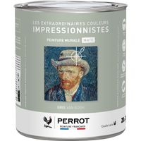 PEINTURE MURALE MATE GRIS VAN GOGH 500ML - PERROT