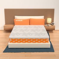 Topper Memory Foam singolo 85x190 - alto 5 cm, rivestimento Dry Amicor, sfoderabile Correttore H5