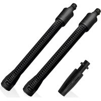 2 Pièces Lance Télescopique pour Nettoyeur Haute Pression - Extension Compatible avec Karcher K2-K7 - Buse Réglable, Pièce de Rechange pour Pistolet de Lavage