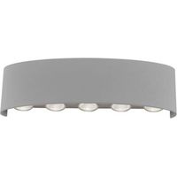 Neuhaus Carlo applique da esterno argento LED 3000K
