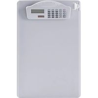 Multifunctional Clipboard with Binder Calculator Writing Pad Pen Slot & Scale for A4 Paper File Suit