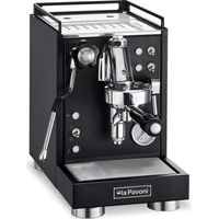 La Pavoni Mini Cellini Kaffeemaschine schwarz Edelstahl