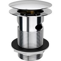 KeyPlumb Bathroom Pop Up Click Clack Basin Sink Metal Slotted Clicker Waste