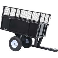 vidaXL Rimorchio Ribaltabile per Tosaerba Carico 150 kg