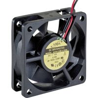 Ventilador axial Adda 12V negro 60x60x20 mm