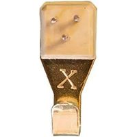 X-Haken für Beton aus Messing, 3 Stück