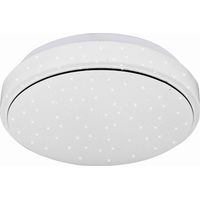 Plafonnier Candellux Jasper LED 12W blanc 26cm IP44