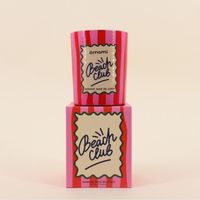 Bougie parfumée 510g "Beach club", boite cadeau