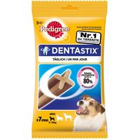 Multipack da 10 confezioni di pedigree dentastix per cani piccoli 7 sticks ciascuna