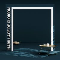 Habillage de Cloison 2.20 m - Blanc