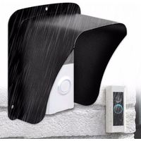 Timbre inalámbrico con cubierta metálica impermeable para videocámara, timbre con botón y timbre inalámbrico.