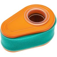 vhbw Filter-Set kompatibel mit Briggs & Stratton 114P07-2122-F1 für 114P07-2122-B1 Motor für Rasentraktor, Aufsitzmäher
