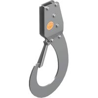 C.S.C. GANCIO DI SOLLEVAMENTO AUTOBLOCCANTE PER PONTEGGIATORI portata kg. 50 cm. 23,5x44,1