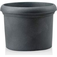 Runde Vase ''Classic Vicenza'' für Blumen und Gartenpflanzen -45 cm / Antike