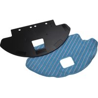 vhbw Placa base de montaje compatible con Ecovacs Deebot Ozmo 930 robot aspiradora, robot limpiador, aspirador - Tapa para suelo