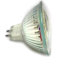 Lampada Led Dicroica MR16 4W 48 SMD 12V Bianco Freddo Basso Consumo