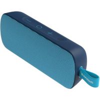 Sunstech BRICK LARGE. Tragbarer TWS-Lautsprecher 10W. Wasserdicht IPX7. FM-Radio, Bluetooth V5.0, MP3-Player über Speicherkarten. Blaue Farbe.