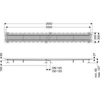 KESSEL 6320250 Gouttière à boîte Ferrofix