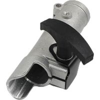 Accessoires de tondeuse à gazon connecteur d'arbre carré clip de connexion argent 2,8 2,8 13,2 cm 1 pièce 28 tube 9 dents connecteur rapide