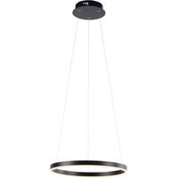 Lampe suspendue LED noire Ritus Ø40cm - 15393-13