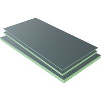 AICA 1250x600x6mm Pack of 5Tile Backer Boards Wet Room Cement Coated Insulation Underfloor Heating