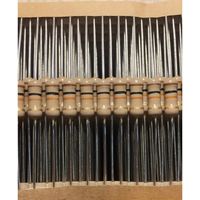 Verstärker CFR100J10K - 10 x Widerstände über 10k 1 W ±5 % Axial 500 V – Serie CFR