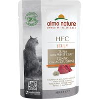 Almo Nature HFC-Gelee 55g Beutel – Thunfisch und Baby-Sardinen 55g