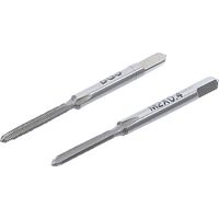 Bgs Technic – Jeu de 2 tarauds M2 x 0.4 mm – Acier à outils GCr15 – Taraud ébaucheur et finisseur pour travail de précision