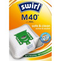 Swirl - sacchetto aspirapolvere m40 - 10 pezzi - ecopor - 6783226 - 4006508230341