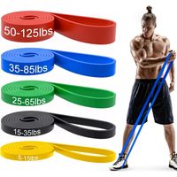 Fasce per trazioni, fasce di resistenza, set di fasce di assistenza per uomini e donne, fasce per esercizi per allenamento, stretching, fisioterapia e allenamento della forza