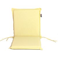 CUSCINO ZIPPO ECRU SCHIENALE BASSO 95x48xH6 cm