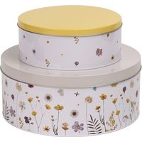 Set di 2 contenitori per biscotti, Botanics / Typhoon