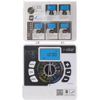 CENTRALINA IRRIGAZIONE I-DIAL INTERNO RAIN - ZONE 8 VOLT 220/24 TRASF ESTERNO - 1 pezzo