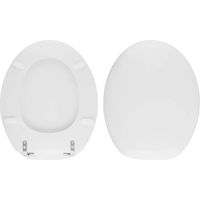 Copriwater Kerasan Bit compatibile in poliestere bianco
