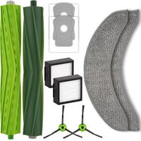 10 Pièces de rechange compatibles avec aspirateur Robot iRobot Roomba Combo j7, Combo j7+, Combo j9+, Combo 10 Max 2 Chiffons De V