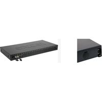 Excel 200-460 Multimode optische Schublade 24 Kanäle LC 8 Fasern 1U - 4 Duplex-Adapter
