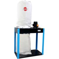 Leman – Aspirateur à copeaux 165L – ASP165 – 1500W – Débit d'air 2900m³/h – Capacité de récupération 165L – Pour bois dur et teck