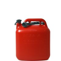Jerrican essence, carburant 10l norme un avec tuyau flexible